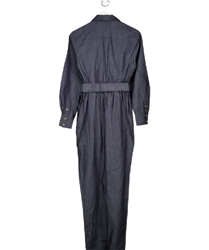 Vivere Blue Gabriel Denim Jumpsuit UK 8