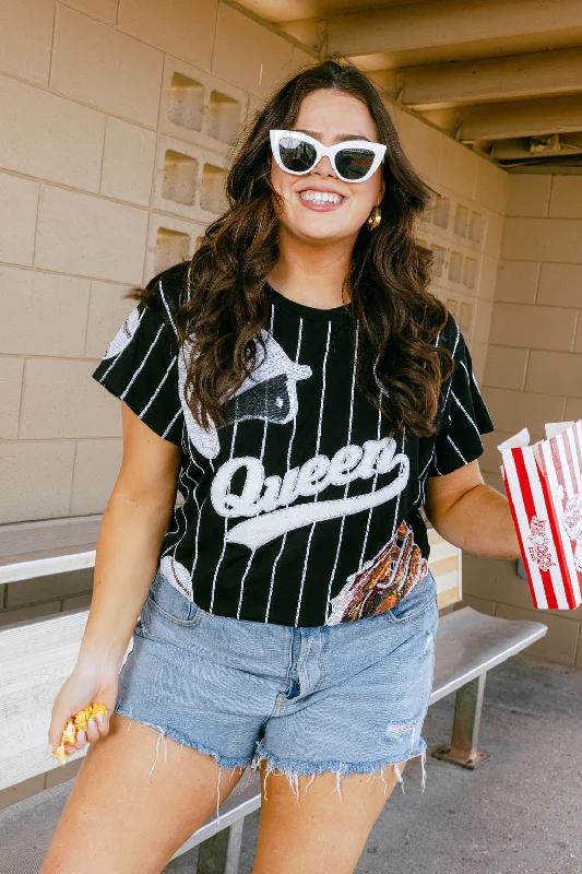 Black & White Batter Up Tee