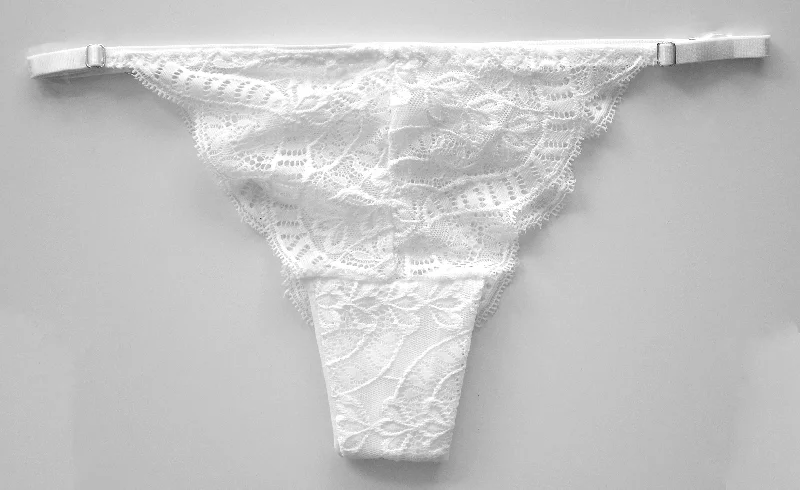 Coco White Lace Underwear