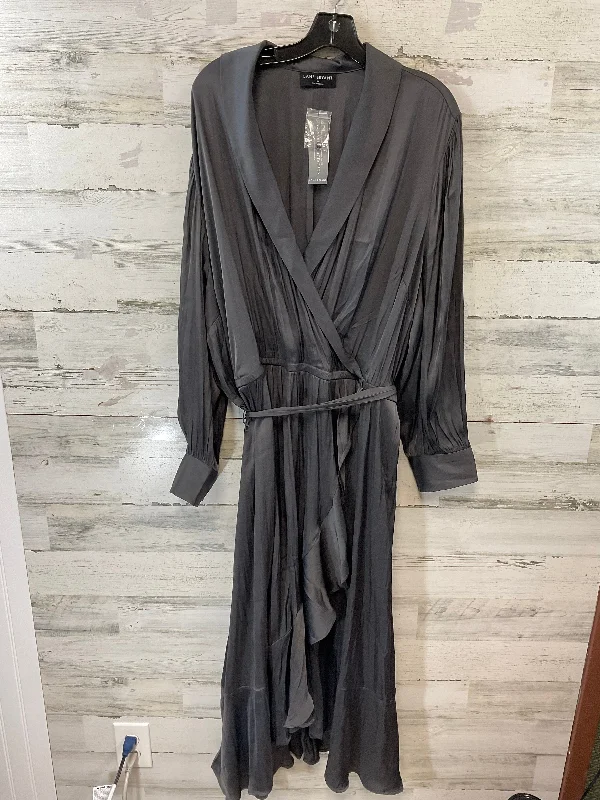 Dress Casual Maxi By Lane Bryant In Grey, Size: 4x