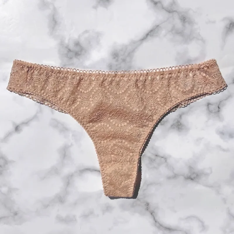 Moroccan Pink Brown Thong