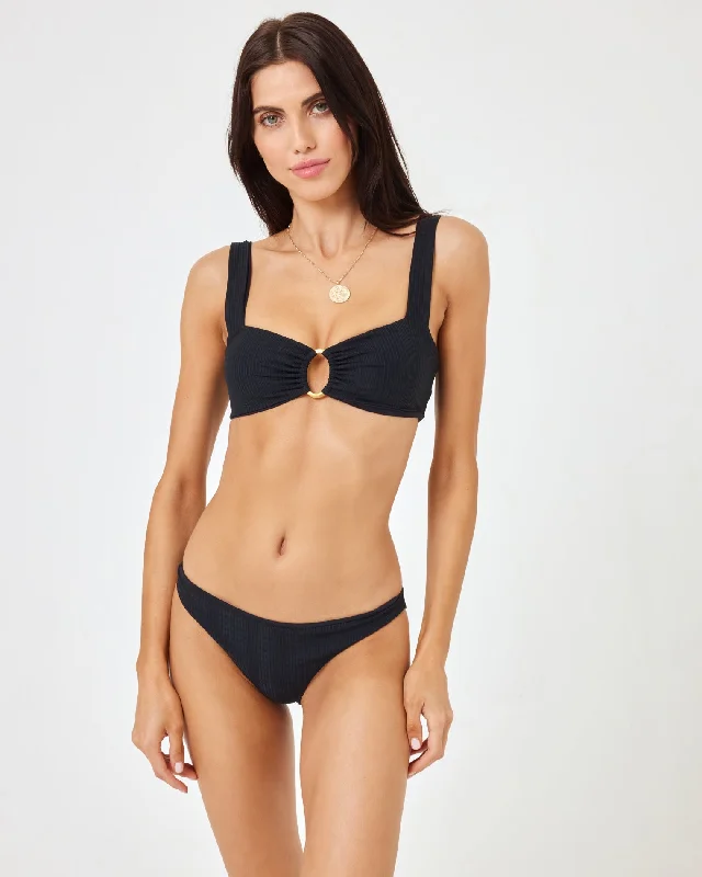 Willow Bikini Top - Black