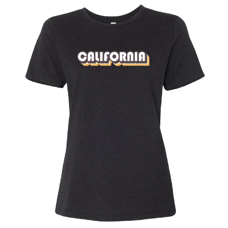 California 70's Skater Logo Women's Relaxed Jersey Tee