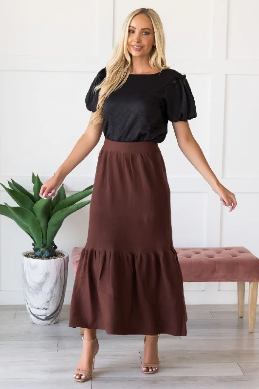 Promised High Waist Maxi Skirt