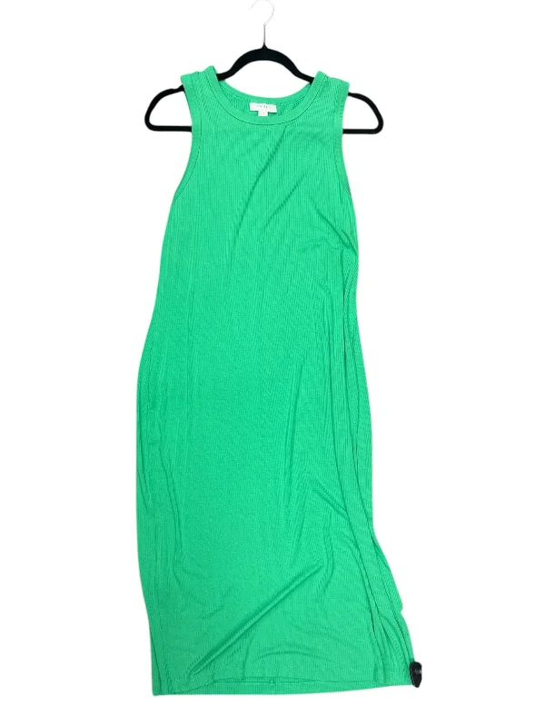 Dress Casual Maxi By Cmb In Green, Size: 12