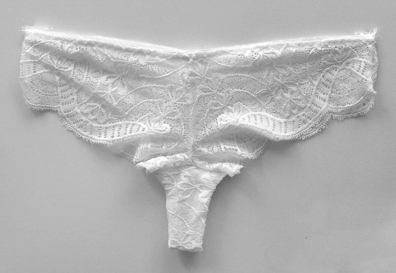 Coco White Boyleg Underwear