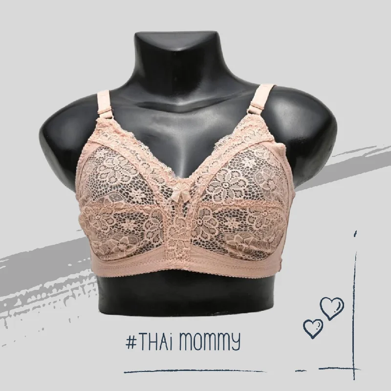 Full Coverage Flower Lace net bra