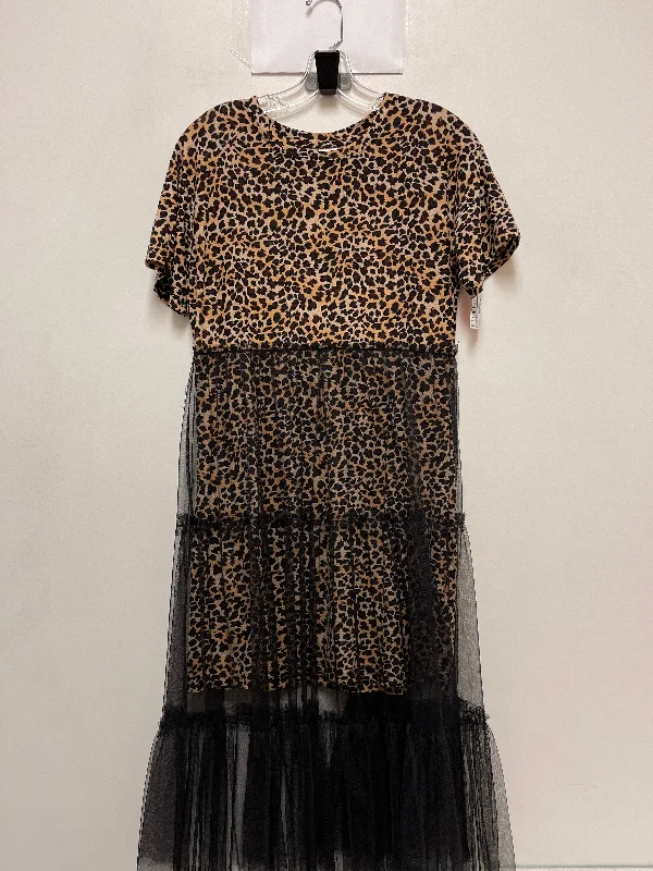 Dress Casual Maxi By Hayden La In Animal Print, Size: S