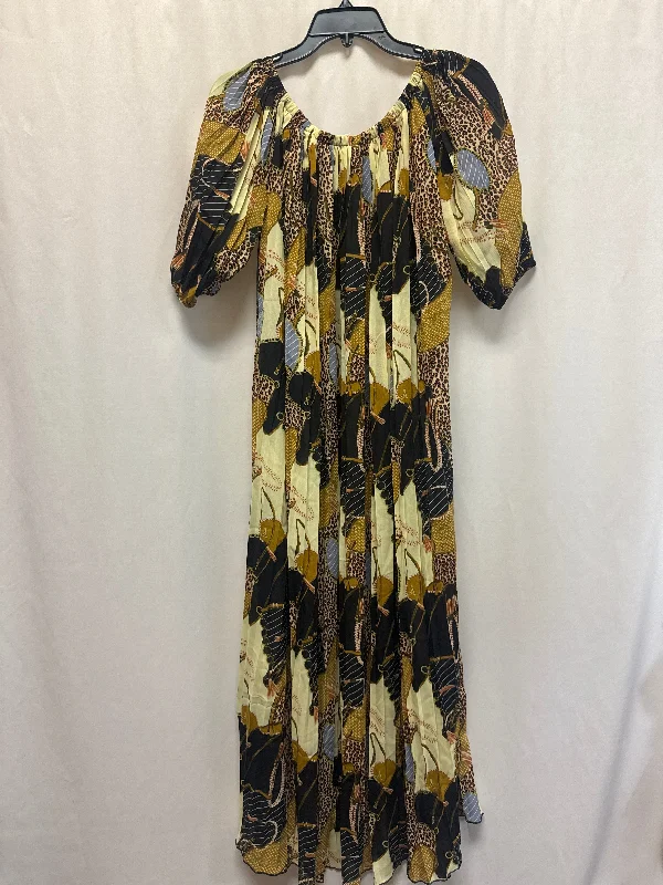 Dress Casual Maxi By Clothes Mentor In Animal Print, Size: S