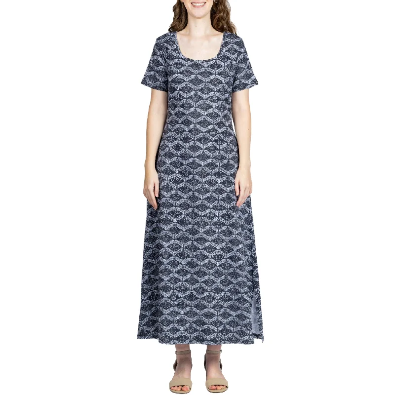 Spotted Eagle Rays Maxi Dress