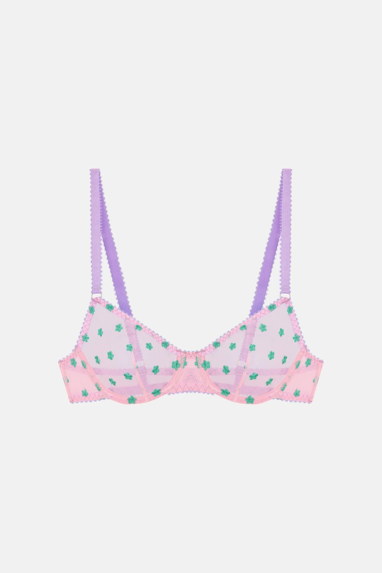 Arella Embroidery Underwire Bra