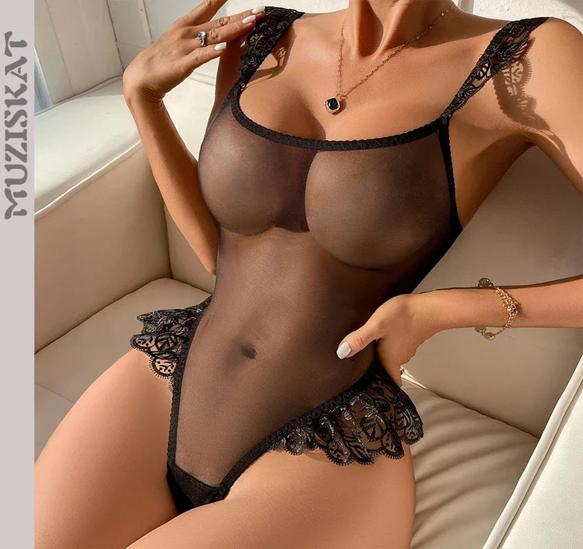 see -through one piece | bodysuit | date night | for him