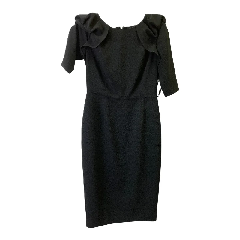 Black Dress Work By EVA LONGORIA Size: 4petite