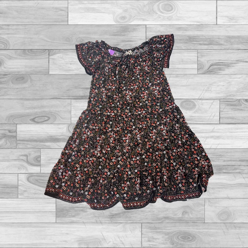 Floral Print Dress Casual Short Max Studio, Size S