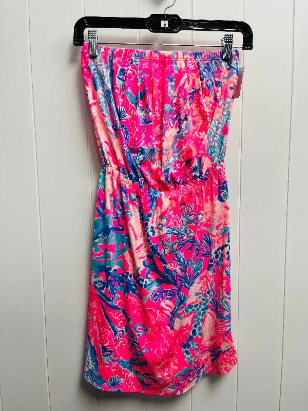 Pink Dress Casual Short Lilly Pulitzer, Size Xs