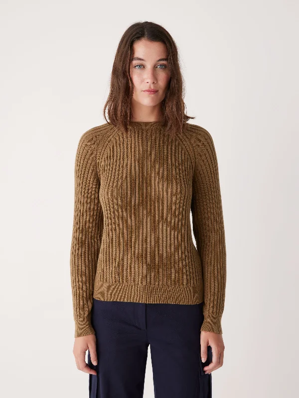 The Ara Seacell™ Sweater in Amber Brown